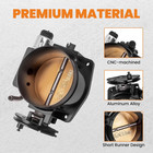 92mm Throttle Body Lsx Ls1 Ls2 Ls3 Ls6 Ls7 Gm Gen Iii With Tps Iac 4 Bolt