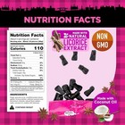 Gustaf s Traditional  black  Licorice Cats 5 29 Oz Bag