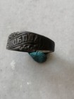 Antique Rare  Victorian   Love  Signet Open  Bronze   Ring Us -12 00