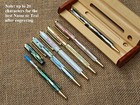 Personalized Engraved Pen mother Of Pearl Ballpoint Pen With Custom Wood Pen Box