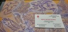 1970s 1980s Acetate Stencil Eagles Used By Red s Tattoo Studio From Flash Lot 4