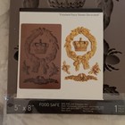 Re Design By Prima Decor Mould Royalty 5  X 8  Food Safe Silicone Mold Brown