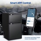 2 8 Cu Ft Truck Fridge Refrigerator 12v 24v Rv Refrigerator Camping App Control