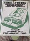 H  hnel Db Daylight Screen Viewer   Projector For 35mm Slide Vintage In Box