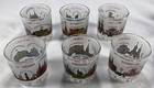 Russian Moscow Vodka Souvenir Landmarks Color Shot Glass Set Of 6 New In Box