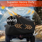 Outdoor Bike Cover Transport On Rack Bicycles Waterpoof Heavy Duty For 1-2 Bikes