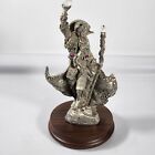 Vintage 1992 Masterworks Limited Fine Pewter Peter Sedlow  behold  Wizard Magic