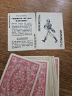 Vintage 50s Risqu   Pin-up Lucky Chips Playing Cards Models Of All Nations Rare