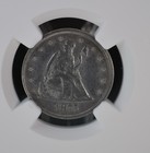 1875 Twenty Cent Piece 20c Ngc Au Details- Harder Date   p  Us Type Coin  R-4 1