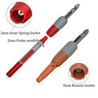 2pcs Wire Piercing Probe Kit  Insulation Puncture 2mm  Gray