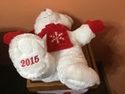 2015 Snowflake Plush Teddy Bear Dan Dee Christmas Holiday 