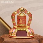 4 72  Customize Microfilm Mantras Solar Energy Prayer Wheel Car Decoration Gift