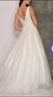 Brand New Norman   s Bridal  Wedding Dress Never Worn Size 10 Never Altered
