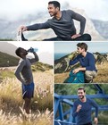 Paquete De 6pc Camisas De Manga Larga Para Hombre  Ajuste Seco  Erupci  n Upf 50 