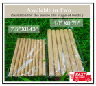 40pcs Sand Perch Covers For Bird - Bird Perch Covers 7 5  Long X 3 8  Diameter B