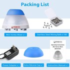 Mini Vortex Mixer Tattoo Paint Shaker Mixer For Ink Lab Vortex 5000rpm W  Cap