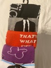The Office Dwight Pam Jim Dunder Mifflin Men   s New 6 Pair Crew Socks Size 8-12