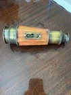 Vintage Dolland London 1920 Brass Leather Extending Maritime Telescope 18  Repo
