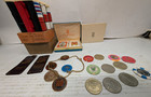 Large Lot Of Vintage Used Las Vegas -casino -gambling Chips - Cards- Tokens  