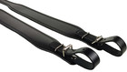 Genuine Leather Accordion Straps Black  pair 