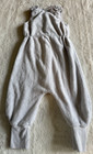 Halo Sleepsack Toddler Walkable Wearable Blanket 2t 2-3t Gray Plush Luxe Fleece