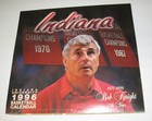 Indiana University 1996 Basketball Calendar New In Plastic- Bobby Knight 25 Yrs 