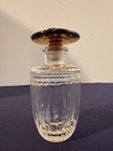 Antique French Perfume Bottle Chyupre Valois From The 1940 s Amber Glass Stopper