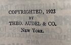 Superb Set 1923 Audels Carpenters   Builders Guide Vols  1-4  In Audel Ship Box