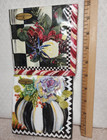 Mackenzie-childs 5  Cocktail Napkin Set  Fall   Christmas Decor Or For Decoupage