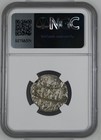 Tipu Sultan Rare Silver Rupee Ms 65 Year 8 India Ngc Patan Mint Full Die