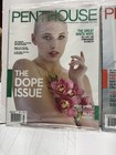 3 Issue Lot Penthouse Magazines 2016 -2018 Back Bush Dope Issues Riley Nixon