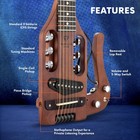 Traveler Guitar 6 String Pro Series Antique Brown Right Ps Abns