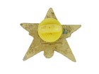 Vintage Texas Longhorn Yellow Star Lapel Pin