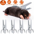 2 4pack Mole Trap Scissor Trap Reusable Mole Trap Killer Catcher For Lawn Graden