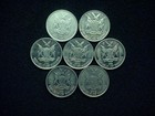 Namibia  10 Cents   Lot   7 Pieces