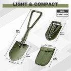 23  Military Folding Camping Shovel W cover portable Shovel With High Mangane   