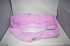 Biloban Waterproof Fitted Mini Crib Mattress Cover 27x39x5 Pink Quilted Nwt