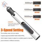 Us Cordless Electric Mini Drill Grinder Engraving Pen Variable Speed Rotary Tool