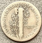 1938p  Mercury Head Silver Dime - Philadelphia Mint   C309