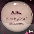 Le Mini Macaron Deluxe Gel Manicure Set La Vie En Bloom W  Maxi Led Lamp New