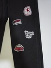 Vintage And1 Boys Sweat Pants Black Size Large Soft Jogger Slim Fit Pull On
