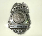 Very Rare Vintage Stock Car Assn  Racing Committee Badge