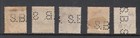 Norway   Perfinned Stamps   s B   Statistics Bureau