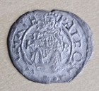 1572 Kb Hungary Silver Denier Denar Coin Maximilian I Madonna   Child