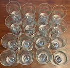 Vintage Arby   s Christmas Holly Berry Wine Glasses Libbey 1986 Bow Stem Set Of 8