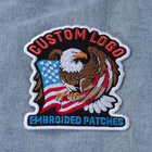 Custom Embroidered Logo Patch   Personalized Team Logo Company Patches