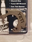 Yeti Tarpon Beverage Entry Tool Church Key Twist Off Can Tab Bottle Opener - New