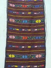 Vintage Beautiful Hand Woven Wool And Silk Weaving Kilim Apron 70x37 Cm