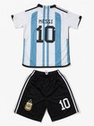 Youth Kid Size Messi 10 Argentina Soccer Set
