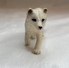 Schleich Arctic Fox Adult Animal Figurine Toy 2010 Retired 14638
